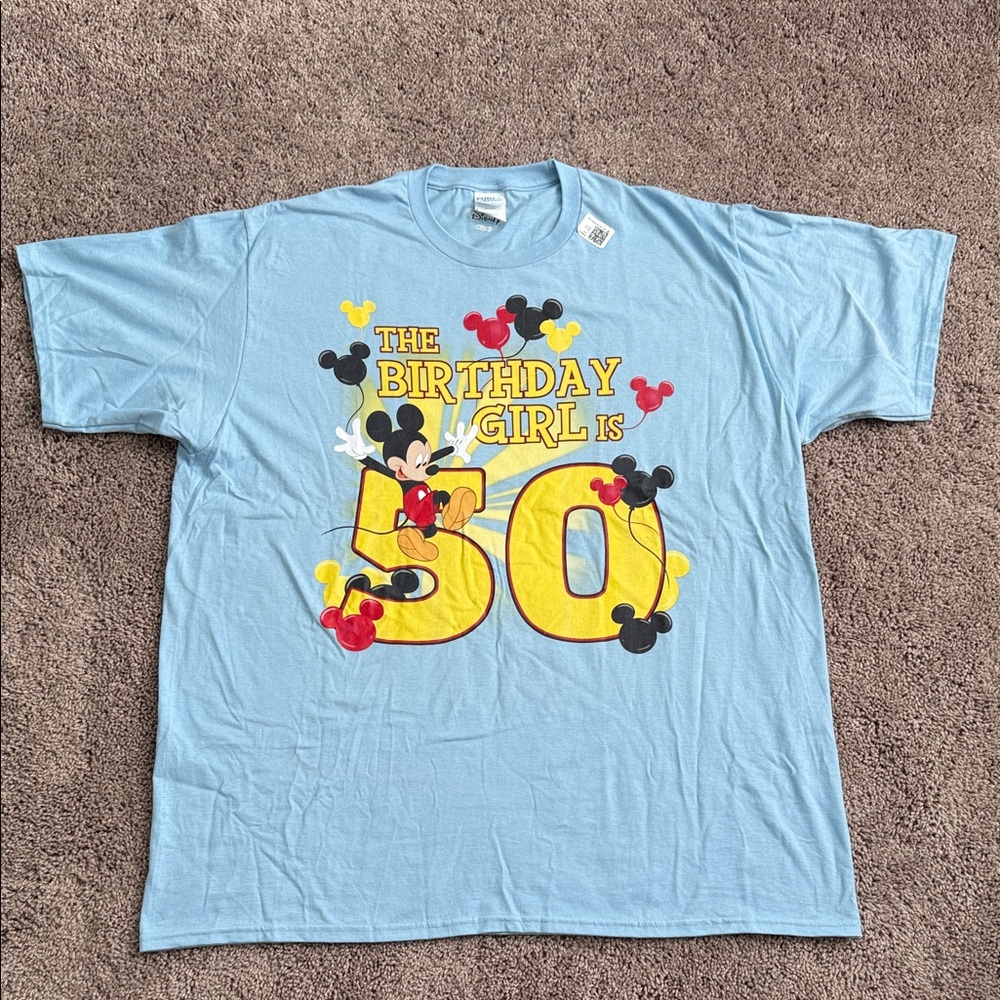 Disney 50th Birthday Shirt